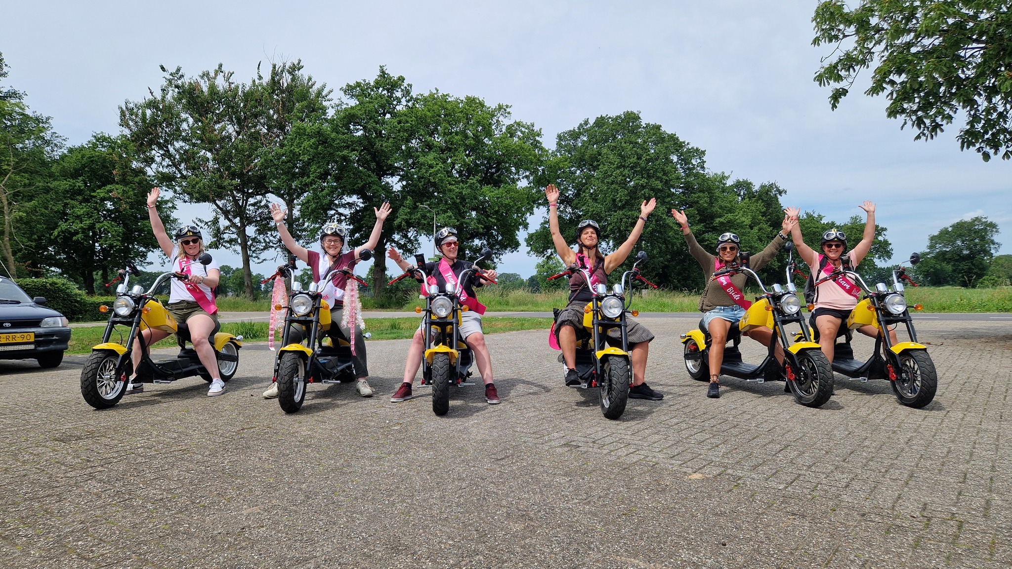 E-Yellow E-chopper vehuur Ommen
